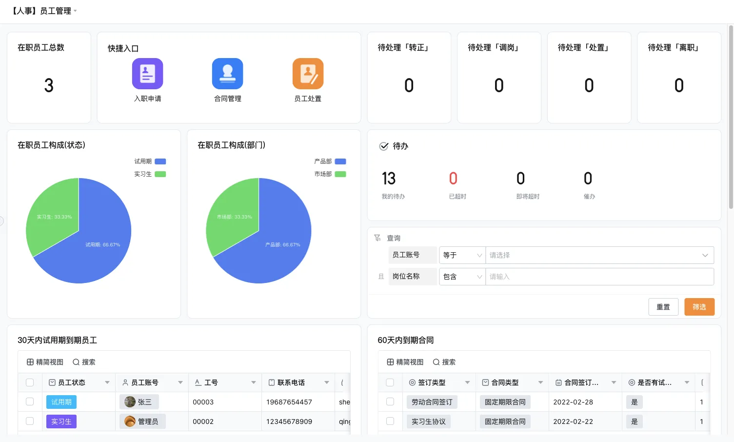 員工入职要办一堆手续签一堆字,人事系统能不能一个流程全搞定?