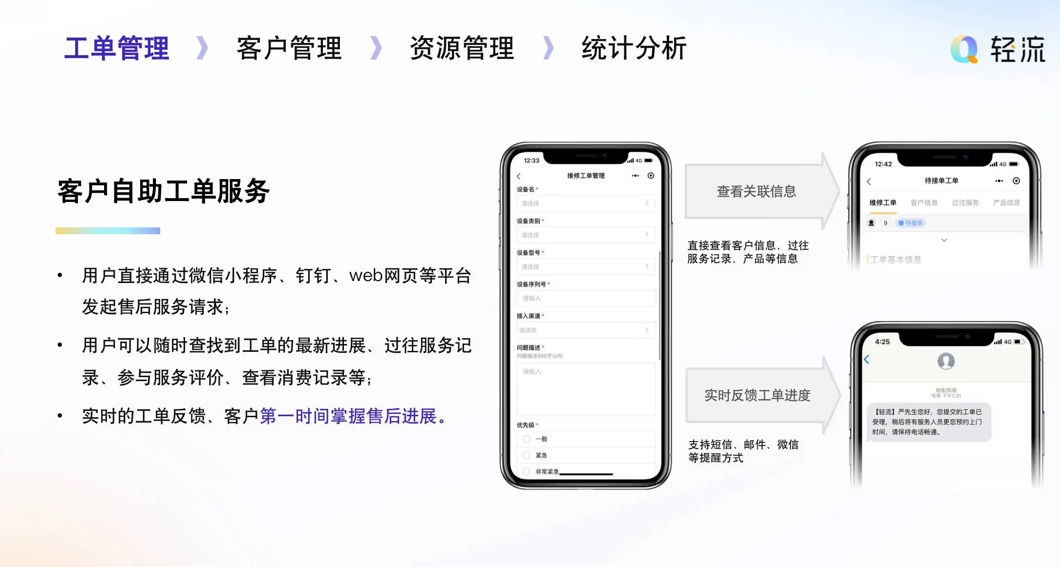售后管理系统搭建AI来助力，先把报修、工单、回访慢慢接起来