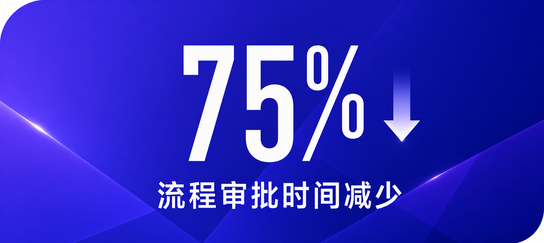 进销存流程审批时间减少75%